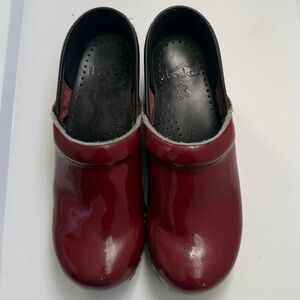 Burgundy Dansko Clog
